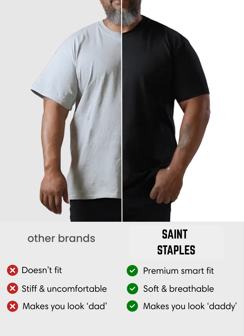 Staple Fit T-Shirt- Mixed 6 Pack