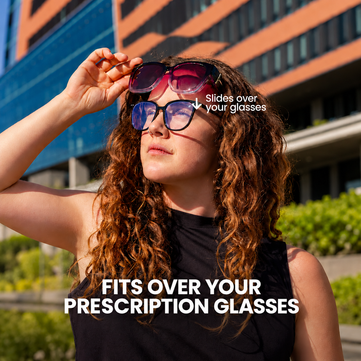 They Slide Over Your Glasses