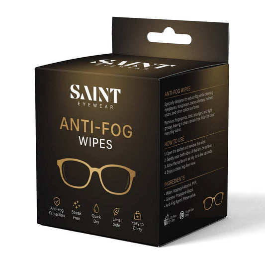 Anti fog wipes cleaner