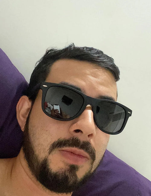 Mohamed wearing Saint shades