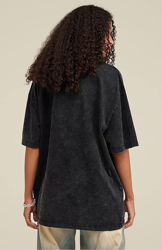 230GSM Vintage Loose-Fit Washed Tee..