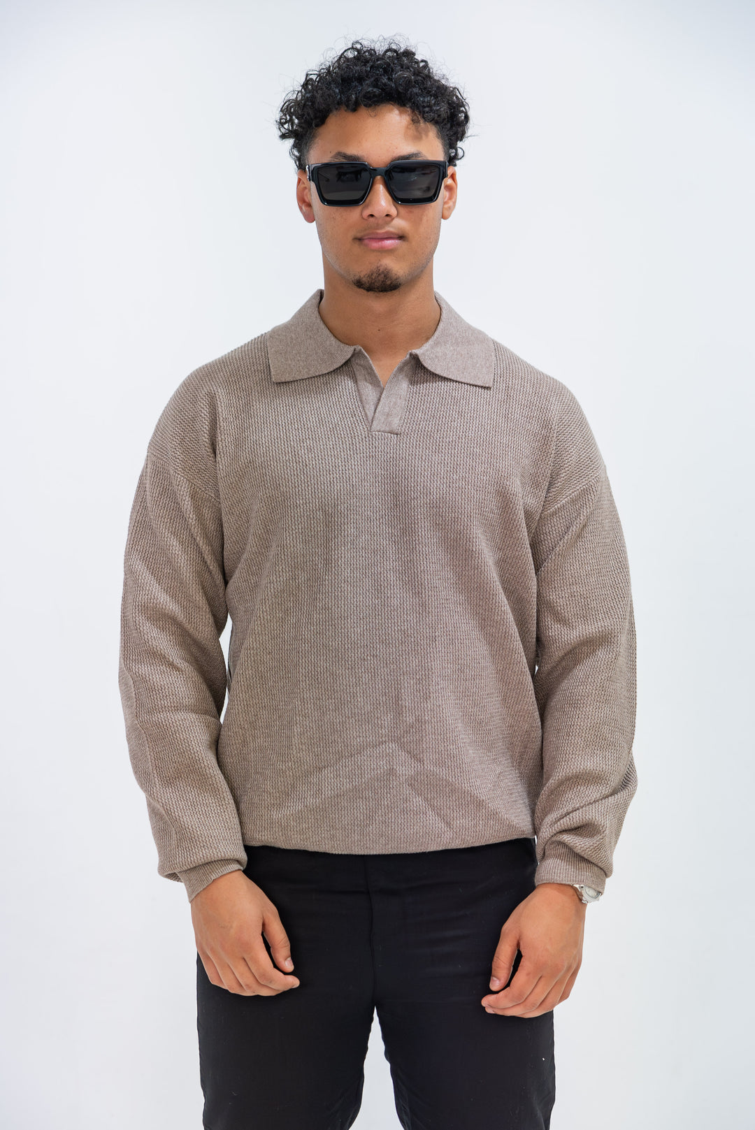 Lorenzo Lapel Sweater