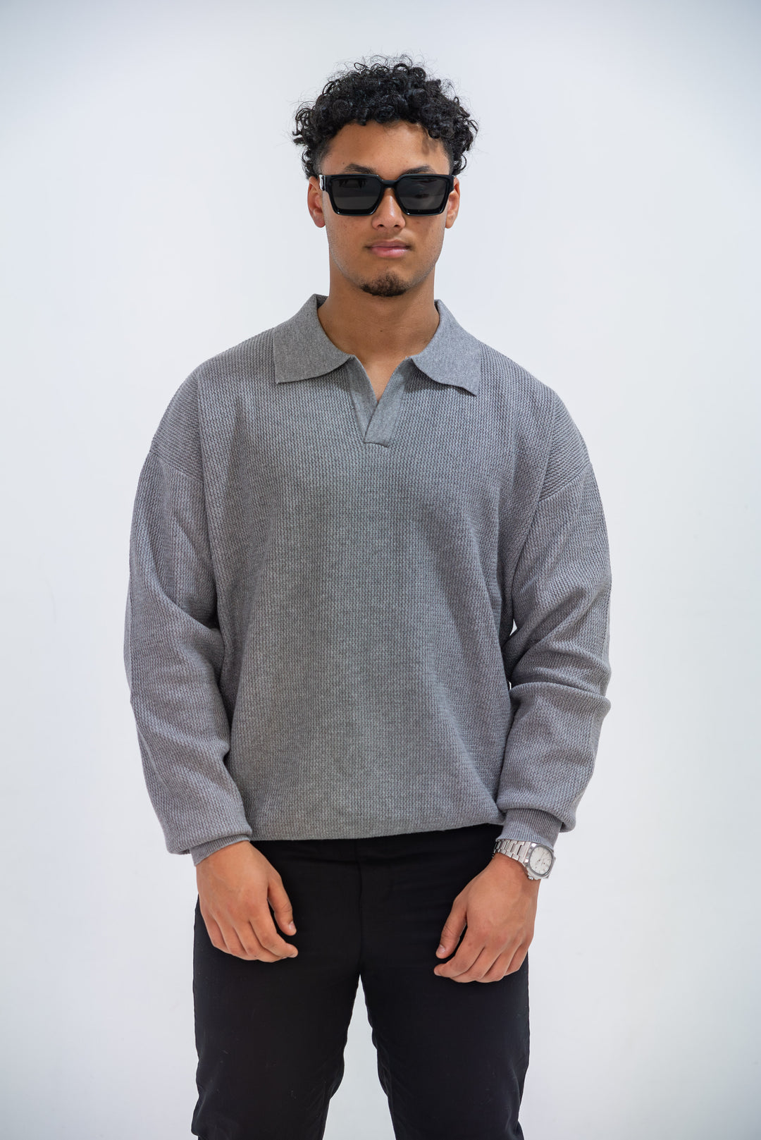 Lorenzo Lapel Sweater