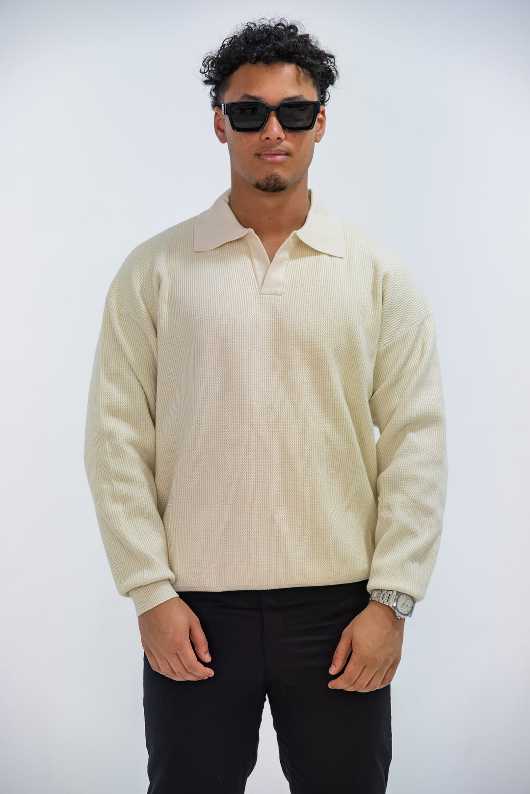 Lorenzo Lapel Sweater