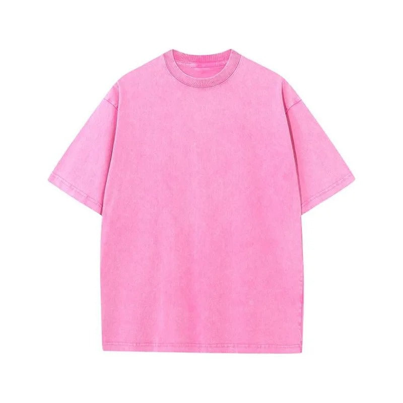 230GSM Vintage Loose-Fit Washed Tee..