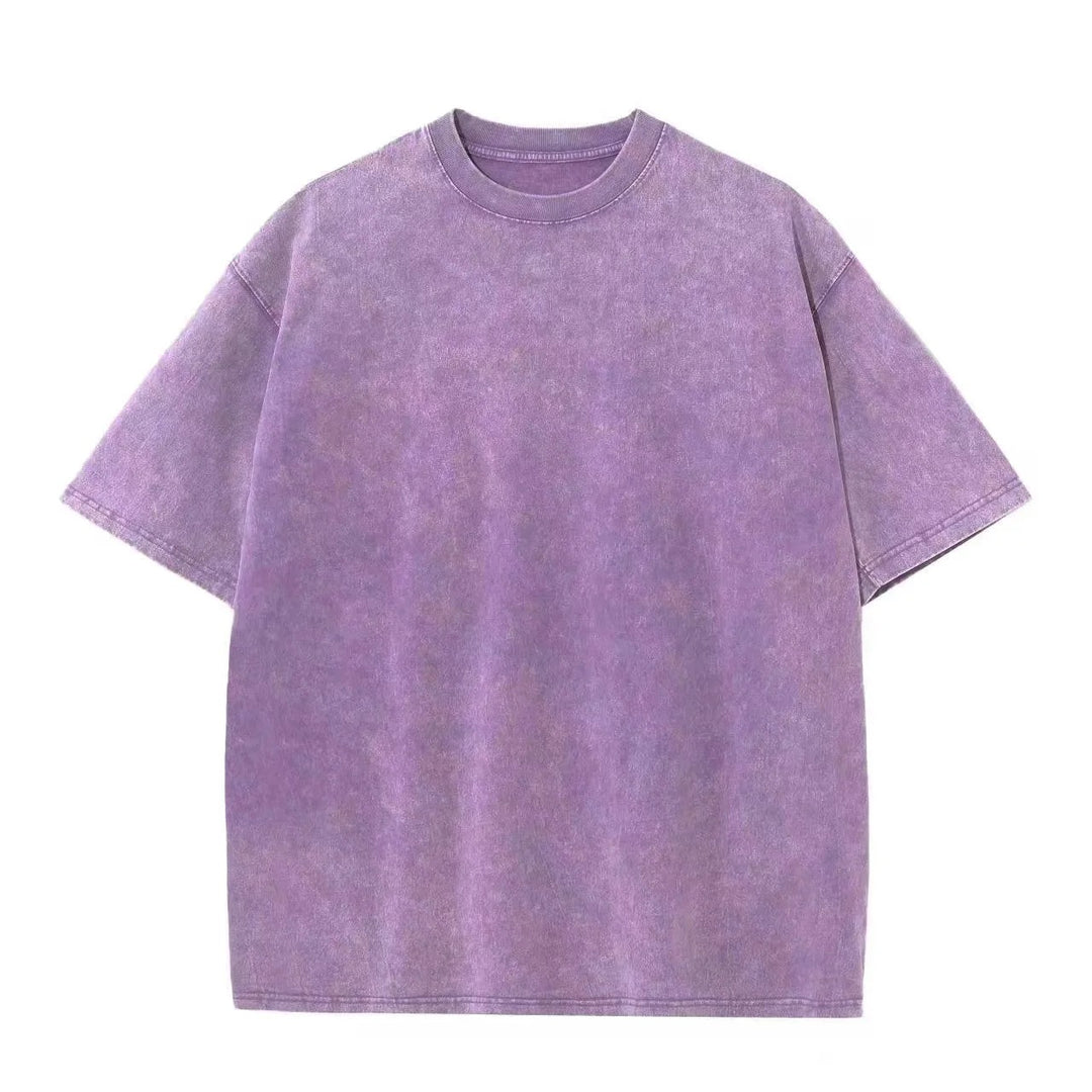 230GSM Vintage Loose-Fit Washed Tee..