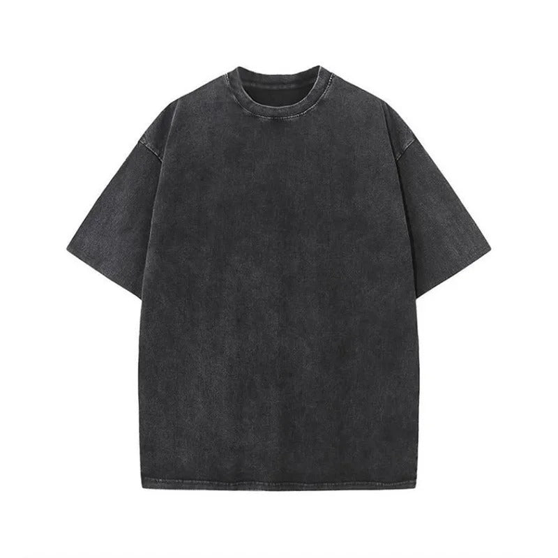 230GSM Vintage Loose-Fit Washed Tee..