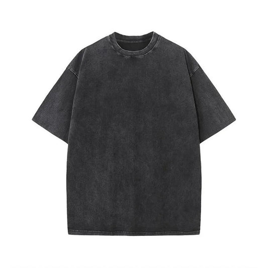 230GSM Vintage Loose-Fit Washed Tee..