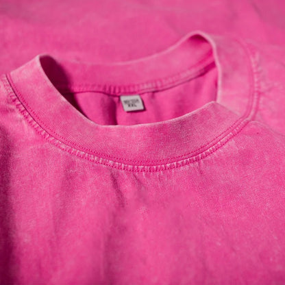 230GSM Vintage Loose-Fit Washed Tee..