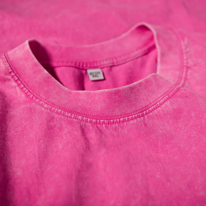 230GSM Vintage Loose-Fit Washed Tee..