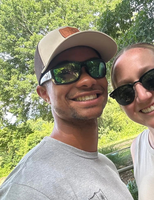 Frank wearing Saint shades